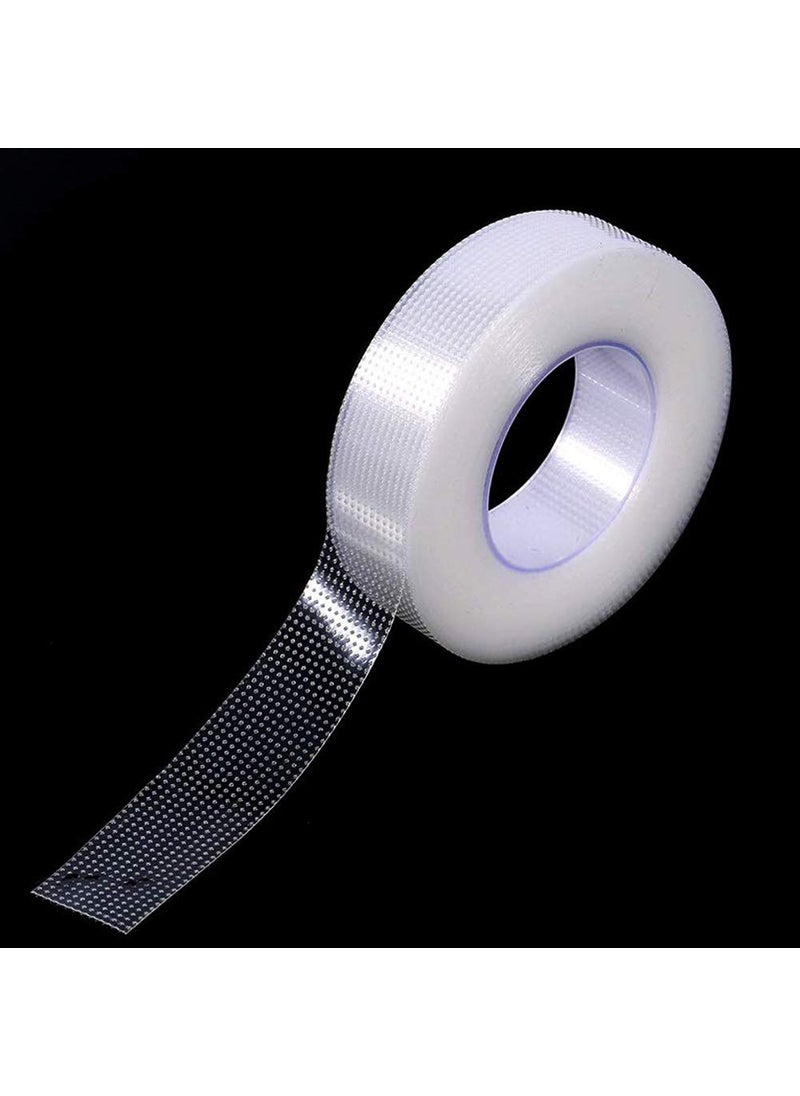 Lash Tape fenshine 8 Rolls PE Micropore Medical Tape for Eyelash Extension Fabric Tape For False Eyelash Patch Makeup Tool 05 inch x 295 ftTranslucent 8Rolls