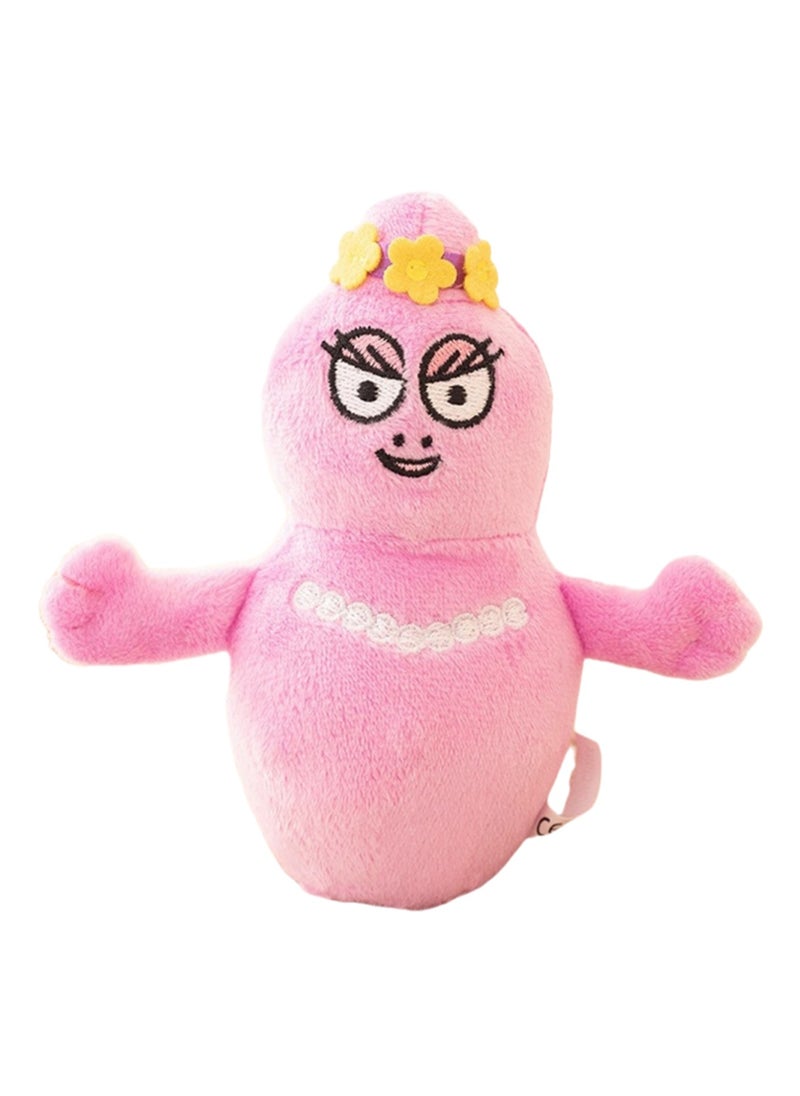 14cm Purple Barbabell Plush Toy Barbapapa Creative Cute Movie Surrounding Doll Plush Doll Pillow, Boy Girl Gift