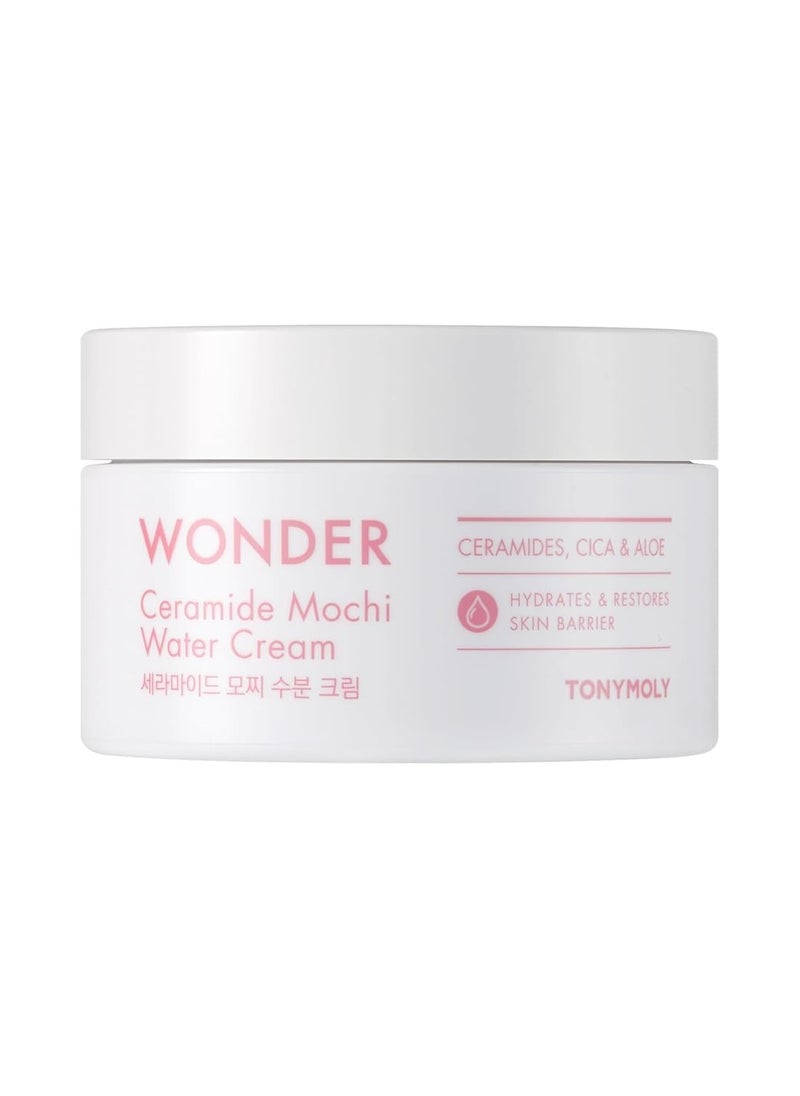 TONYMOLY Wonder Ceramide Mochi Body Cream, Moisturizing Body & Face Cream, Easter Basket Stuffer, Korean Face Moisturizer, Hydrating & Skin Repairing, for All Skin Types