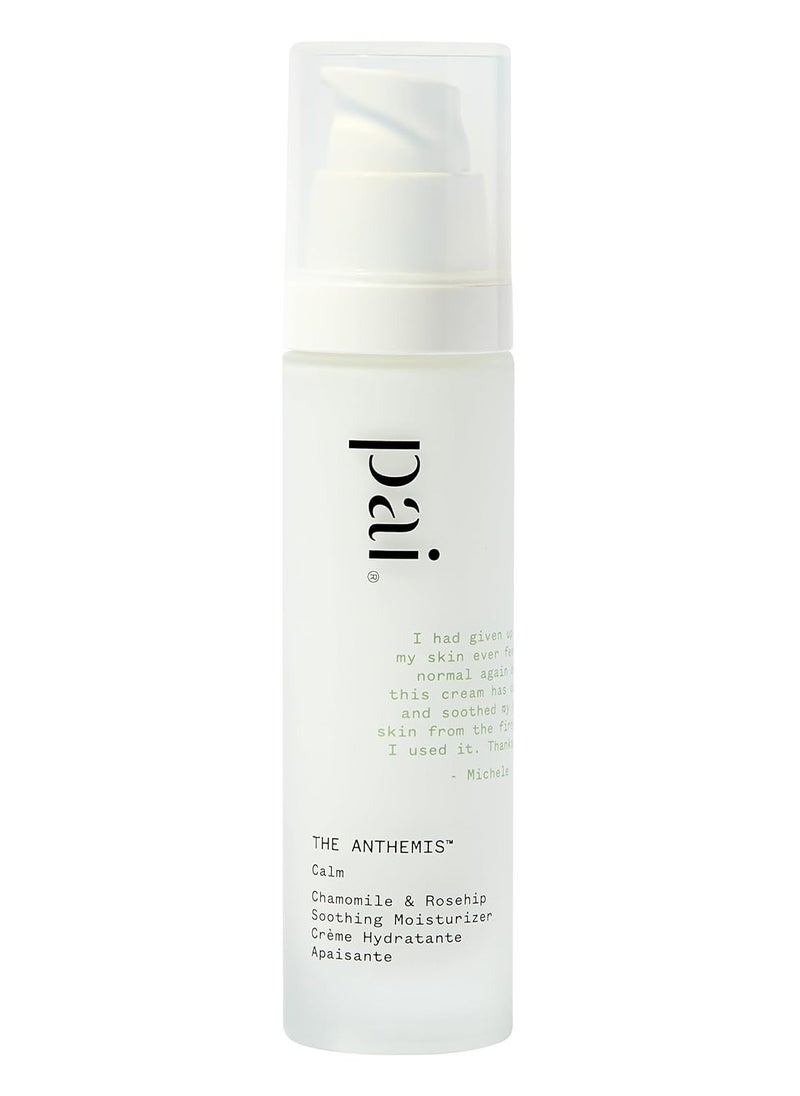 PAI SKINCARE - The Anthemis: Organic Chamomile + Rosehip Soothing Facial Moisturizer | Natural, Vegan, Sensitive Skincare (1.7 fl oz | 50 mL)