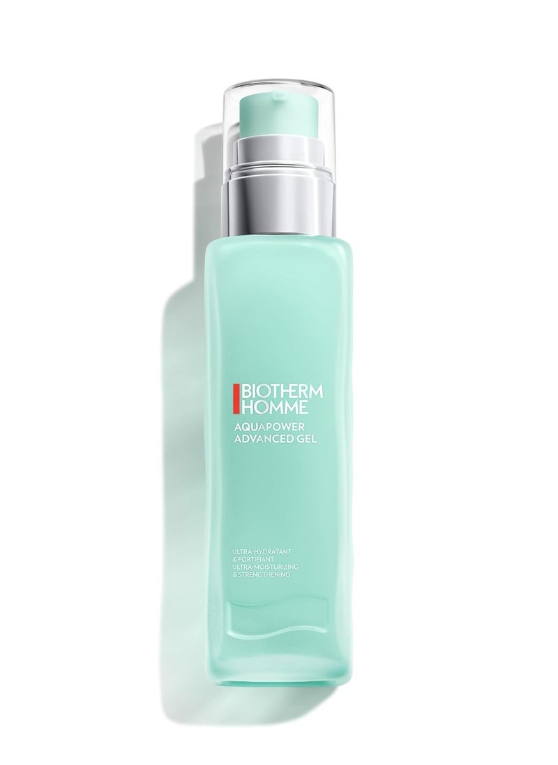 Aquapower Advanced Gel, Men's Gel Face Moisturizer That Hydrates And Strengthens Skin, Fresh And Fast-Absorbing Water-Gel Formula
