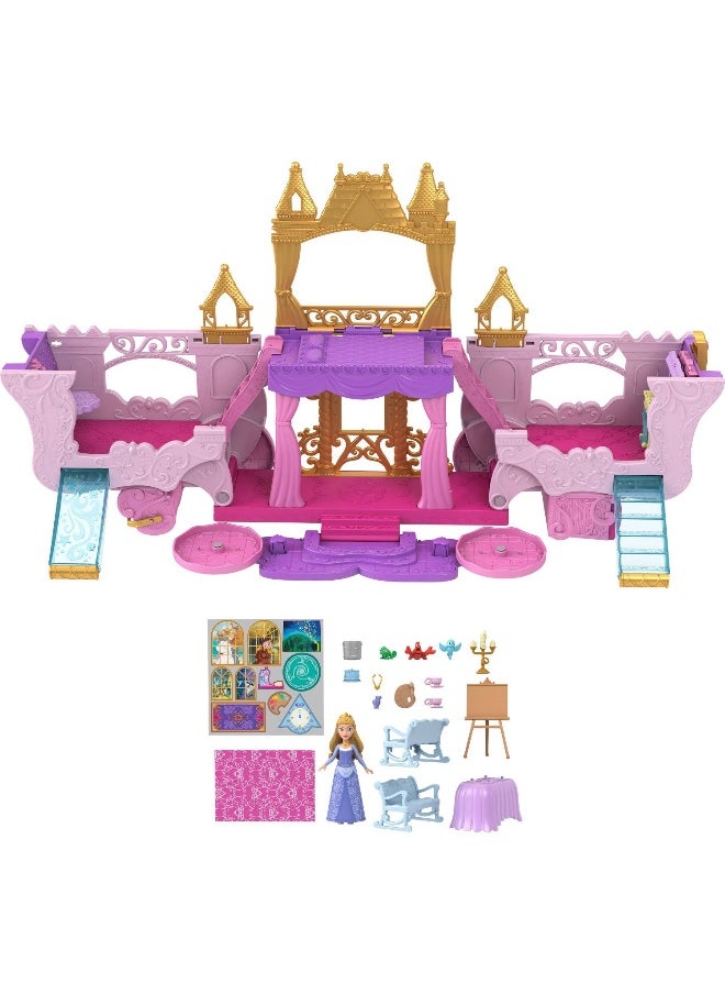 Disney Princess Carriage to Castle Playset (16 Pieces)