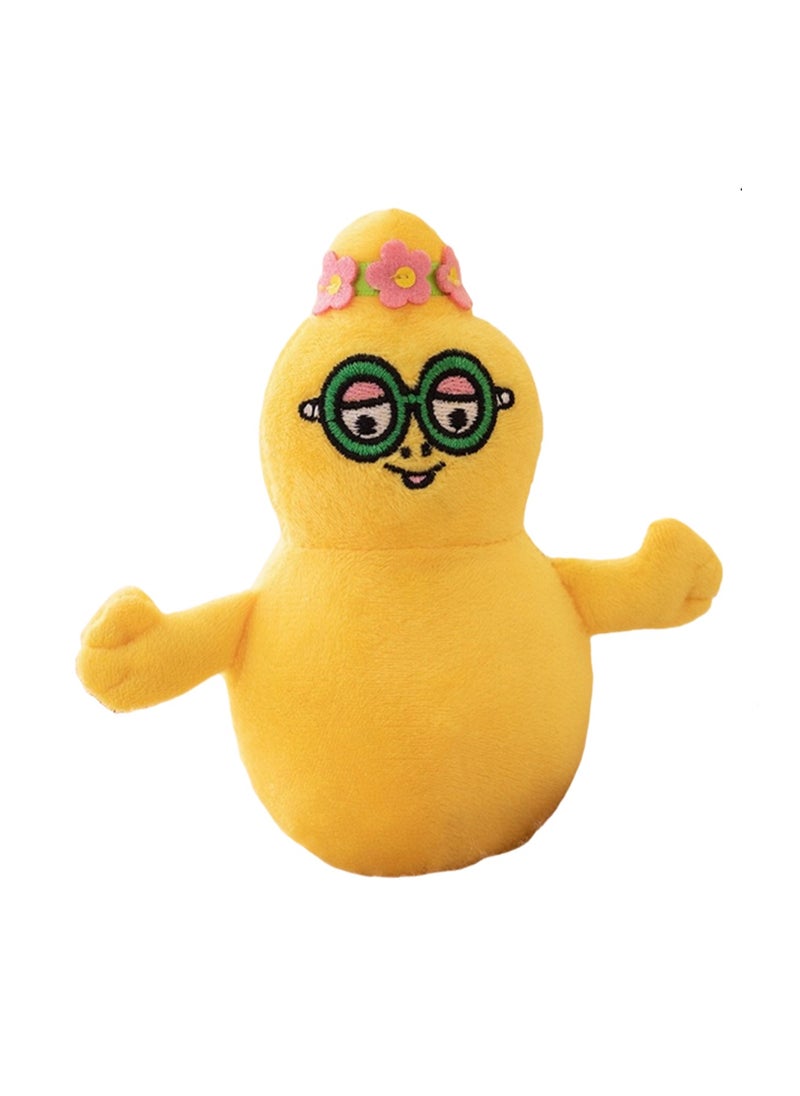 14cm Orange Barbalybo Plush Toy Barbapapa Creative Cute Movie Surrounding Doll Plush Doll Pillow, Boy Girl Gift