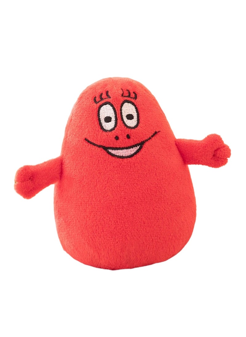 14cm Red Barba Bubber Plush Toy Barbapapa Creative Cute Movie Peripheral Doll Plush Doll Pillow, Boy Girl Gift