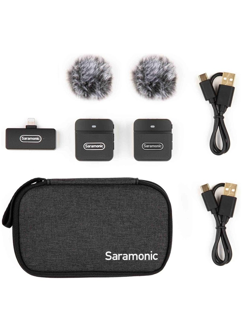 Saramonic Blink100 B4 Wireless Lavalier Microphone for iPhone Smartphone