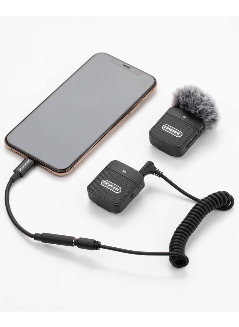 Saramonic Blink100 B1 Wireless Lavalier Microphone for Camera Camcorder Smartphone