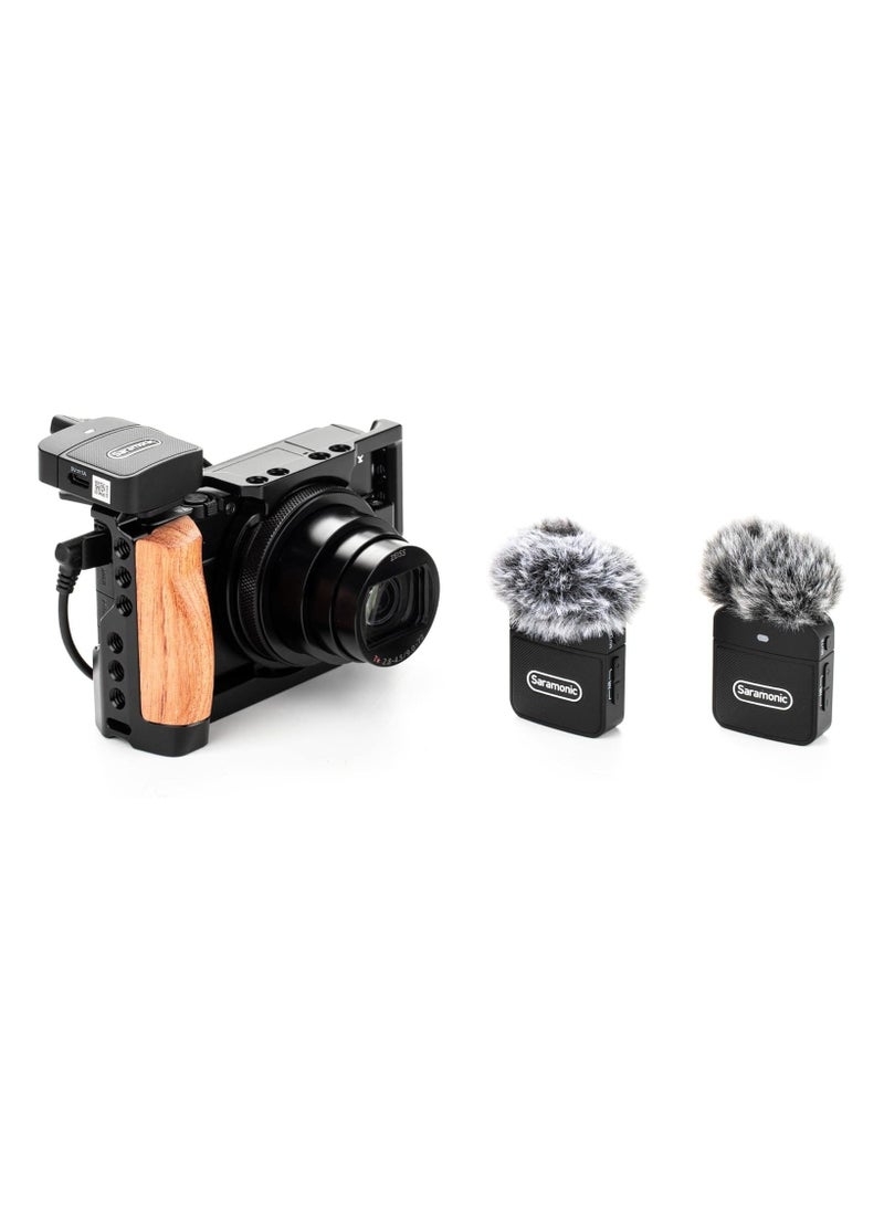Saramonic Blink100 B2 Wireless Lavalier Microphone for Camera Camcorder Smartphone