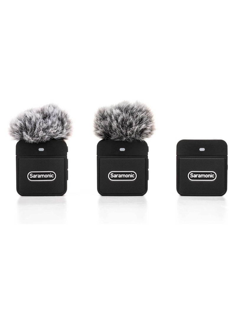 Saramonic Blink100 B2 Wireless Lavalier Microphone for Camera Camcorder Smartphone