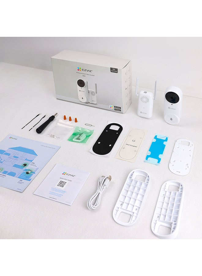 DB2 Battery-Powered Video Doorbell Kit