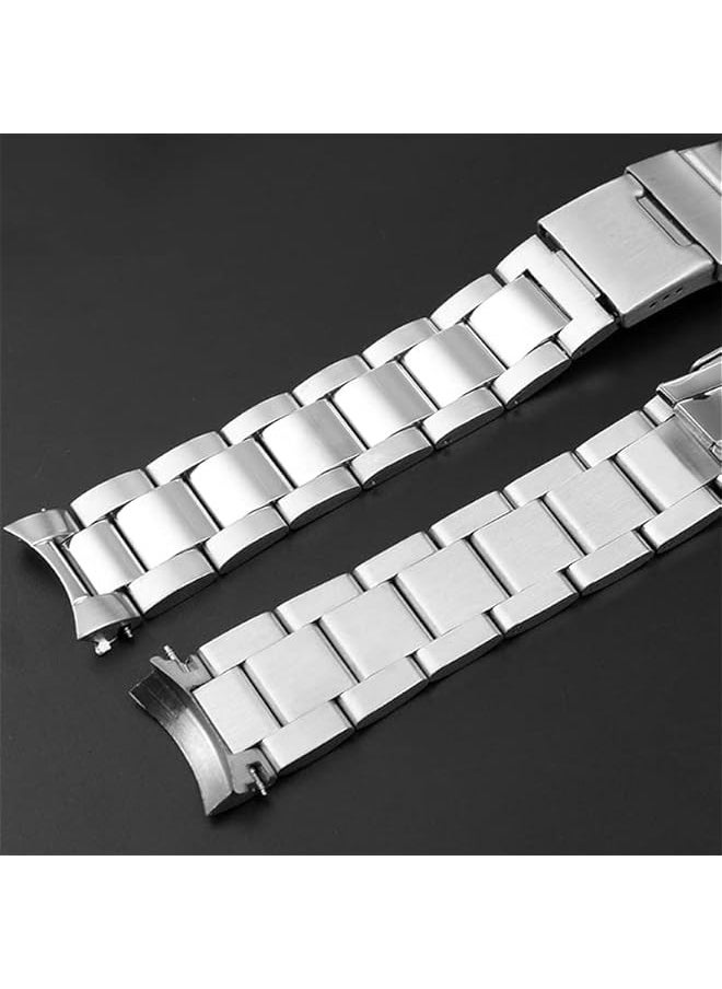 Curved End Stainless steel Watch Strap for Longines master Conquest HydroConquest L3.642.4 L3.781.4 Bracelet Accessories 21MM