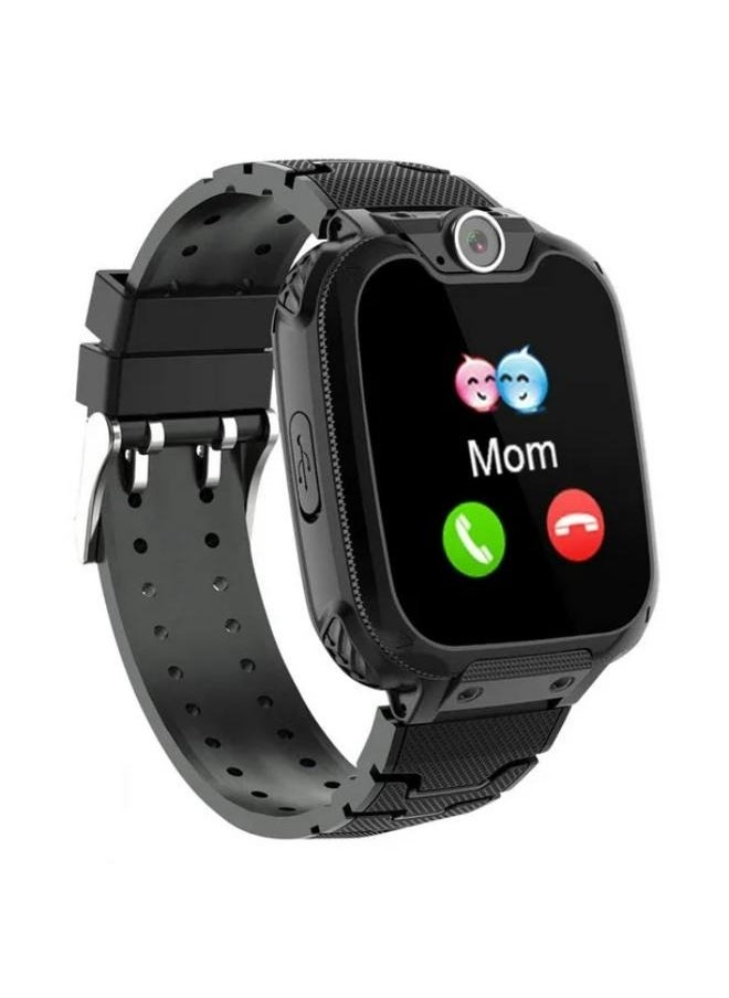 Children's IP65 Waterproof Smart Watch with SOS, Camera, Call, Music, 7 Games Puzzle, Alarm Clock, Compatible with iOS and Android for Girls and Boys