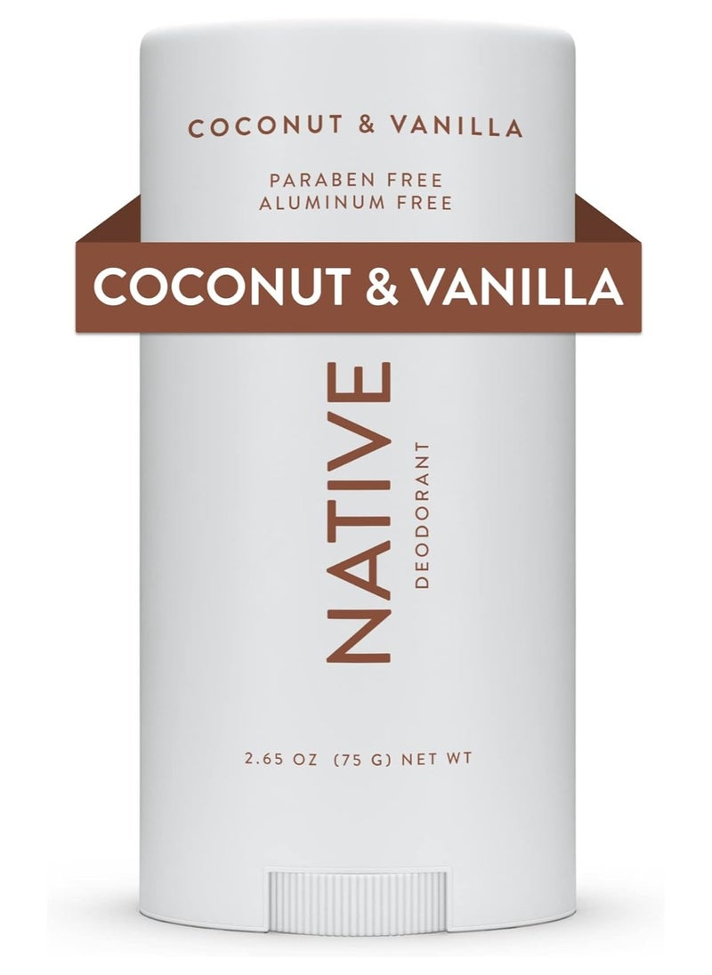 Deodorant for Women and Men - Coconut & Vanilla, 75g