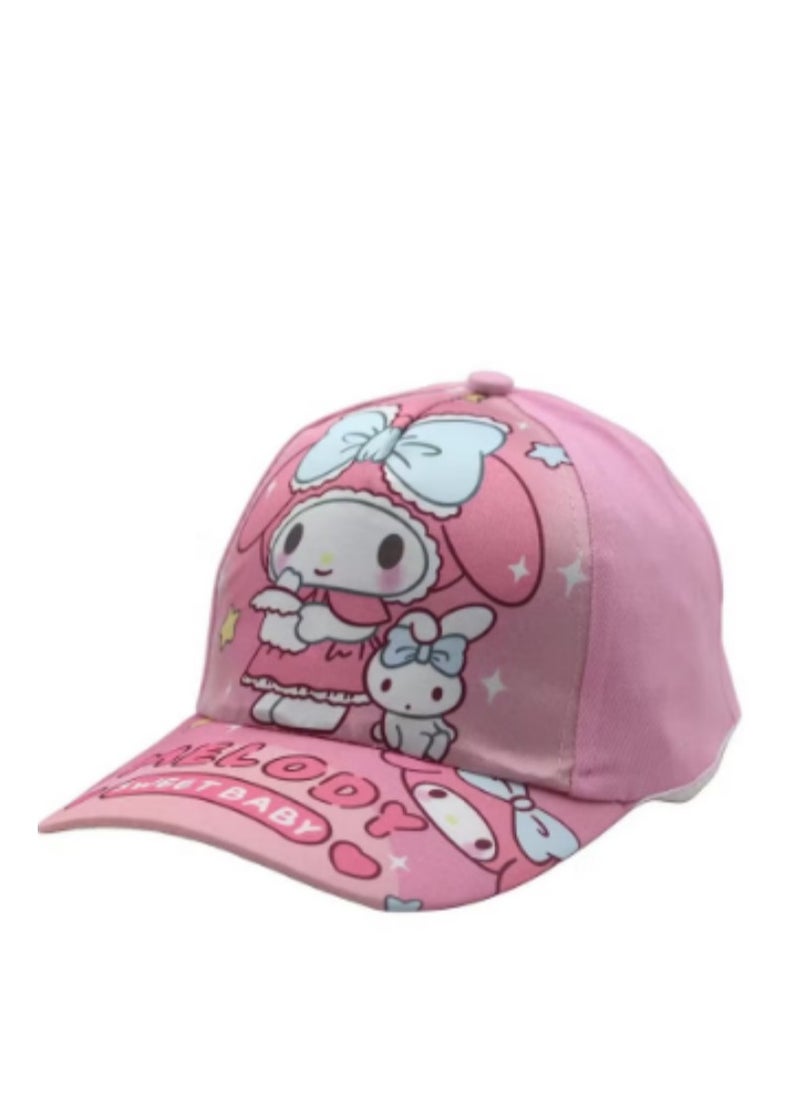 Melody Hats For Kids Outdoor Cartoon Adjustable Sunnet Hats
