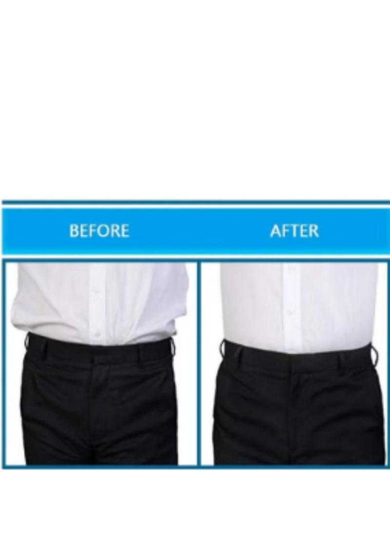 Mens Shirt Stays Shirt Holder Straps Non-slip Locking Clamps Clips