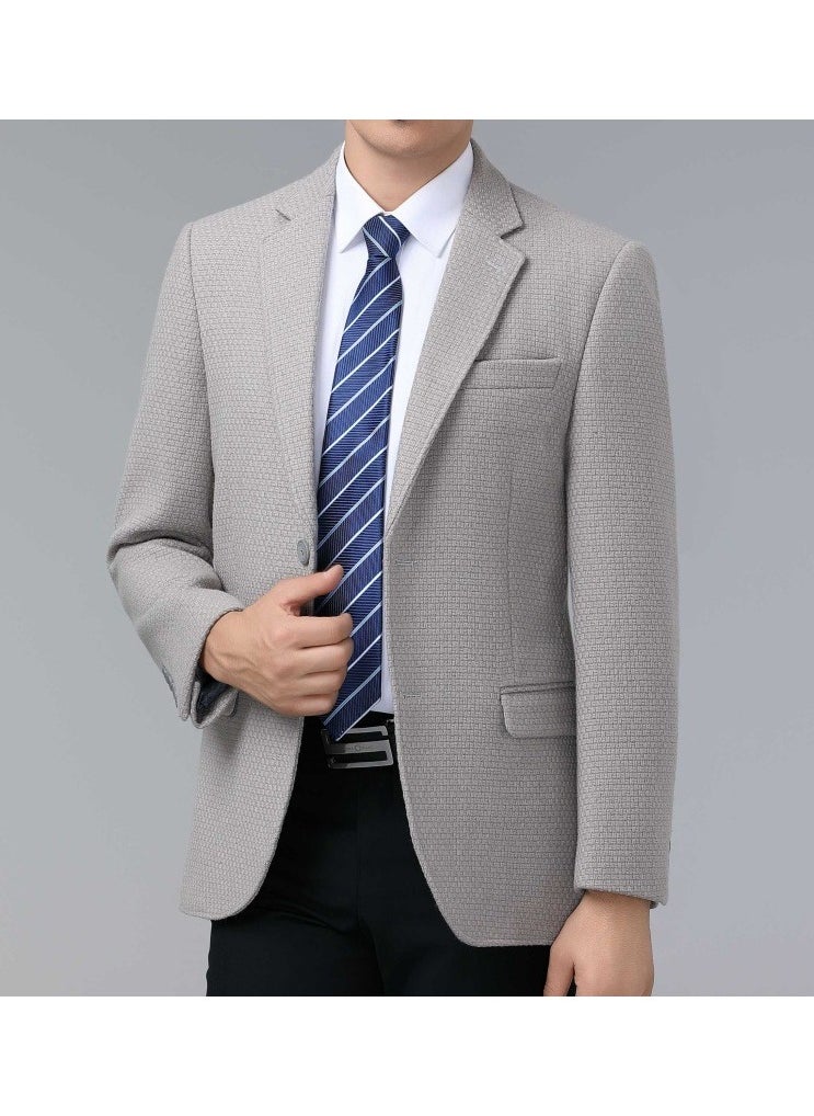 High-end Men's Single-piece Woolen Suit Jacket