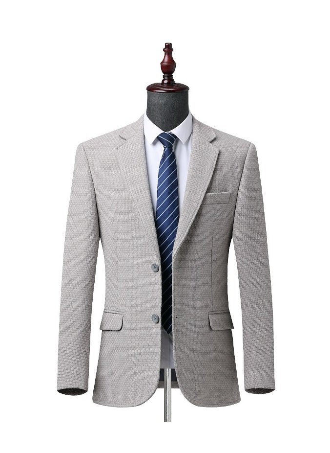 High-end Men's Single-piece Woolen Suit Jacket