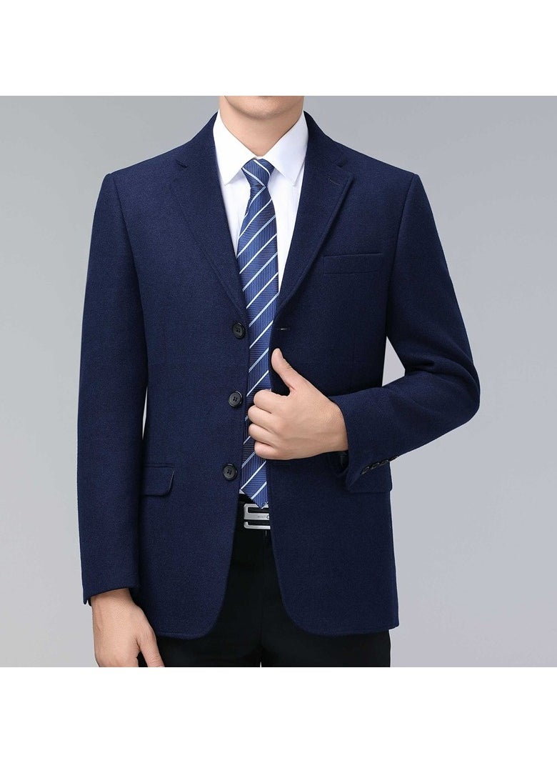 High-end Men's Single-piece Woolen Suit Jacket