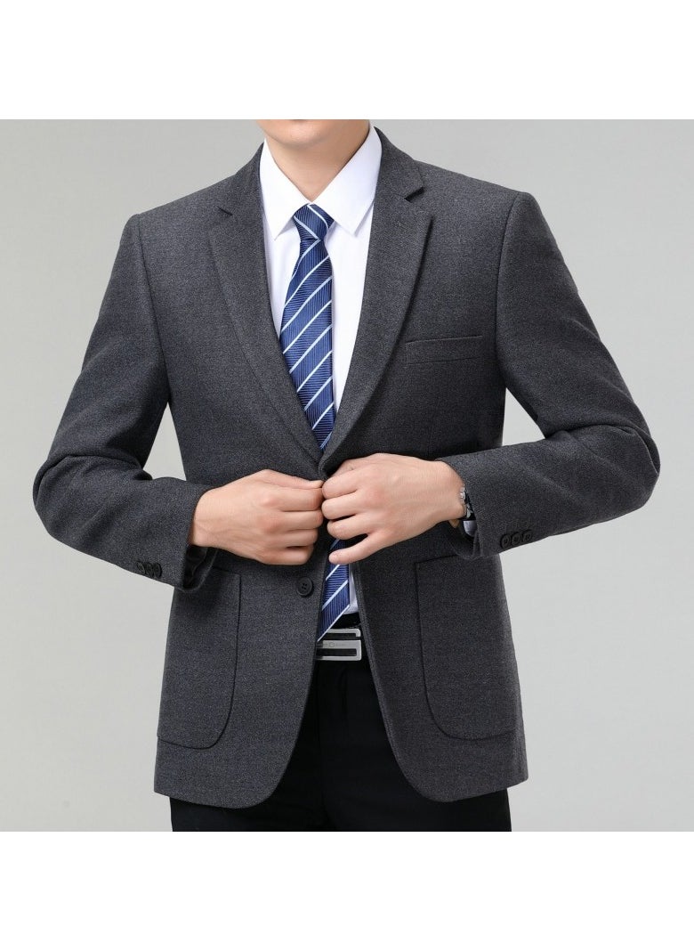 High-end Men's Single-piece Woolen Suit Jacket