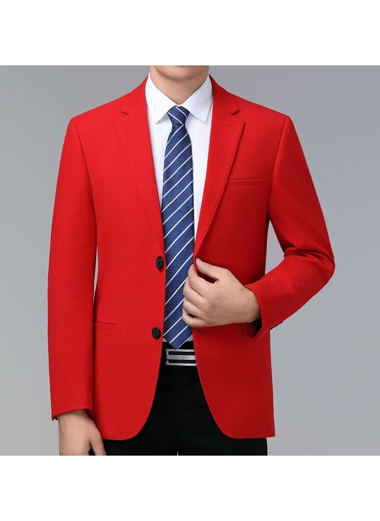 High-end Men's Single-piece Woolen Suit Jacket