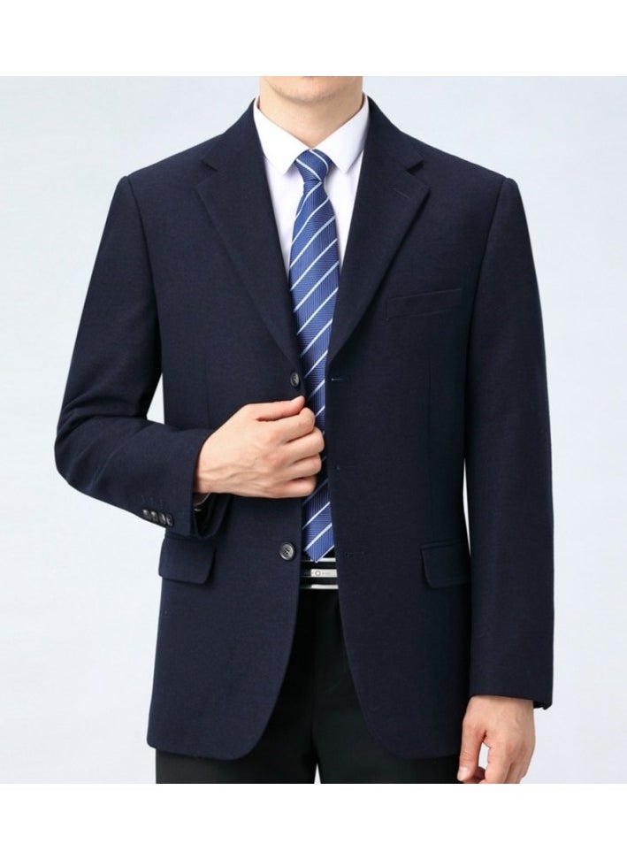 High-end Men's Single-piece Woolen Suit Jacket