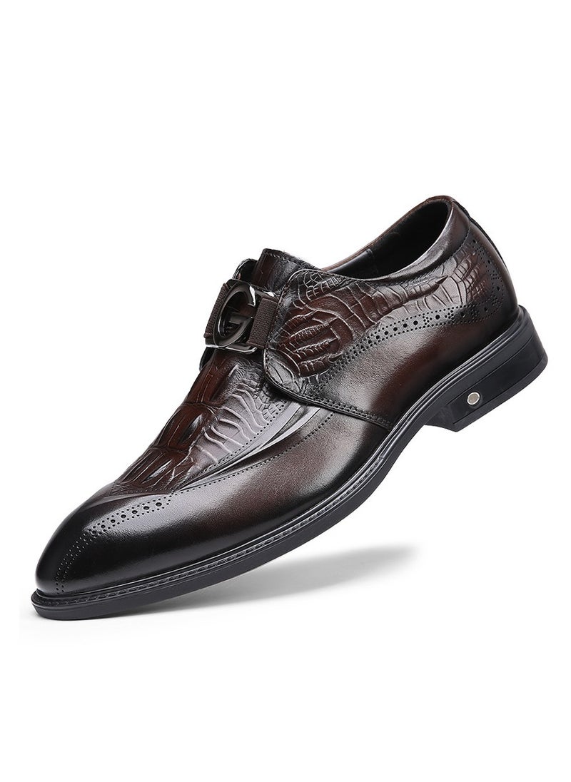 New Men's Business Leather Shoes