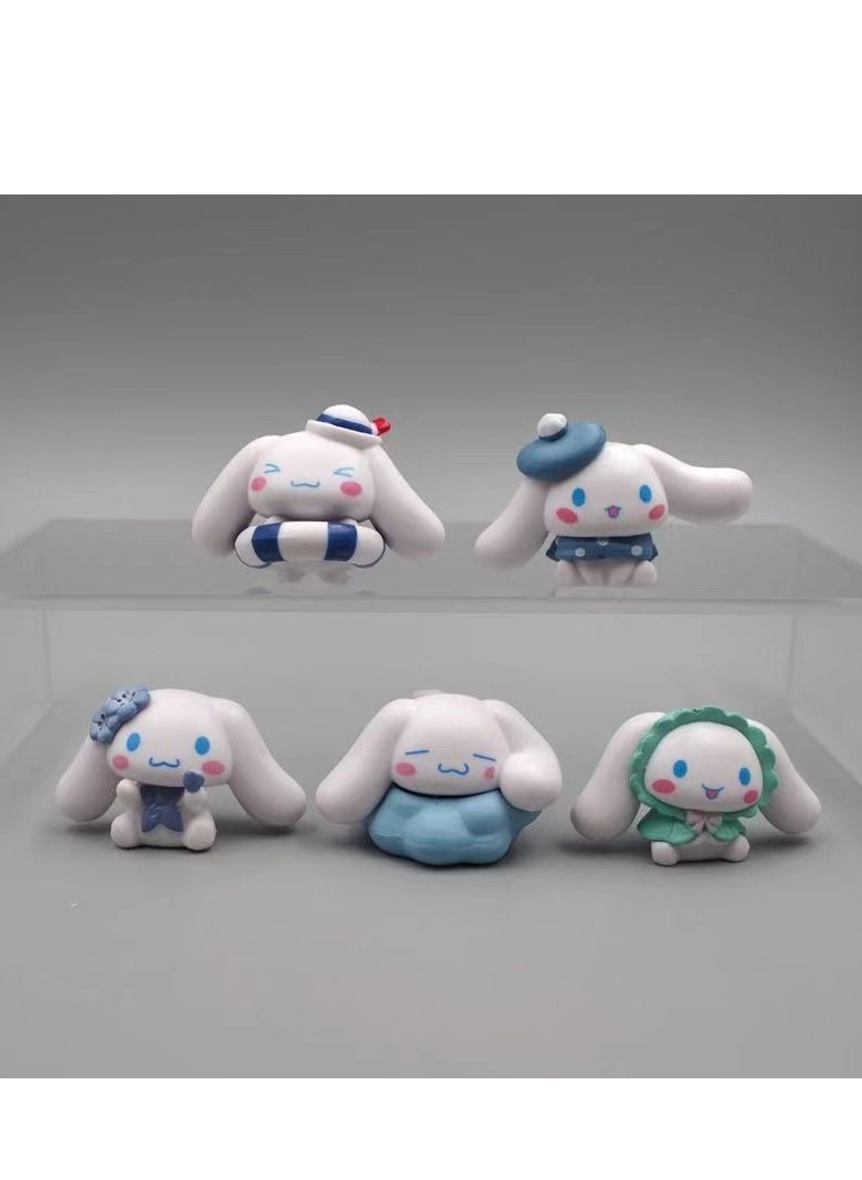 Kuromi Collectible Figure For Kids 5 Pcs Set 5x3.5 cm