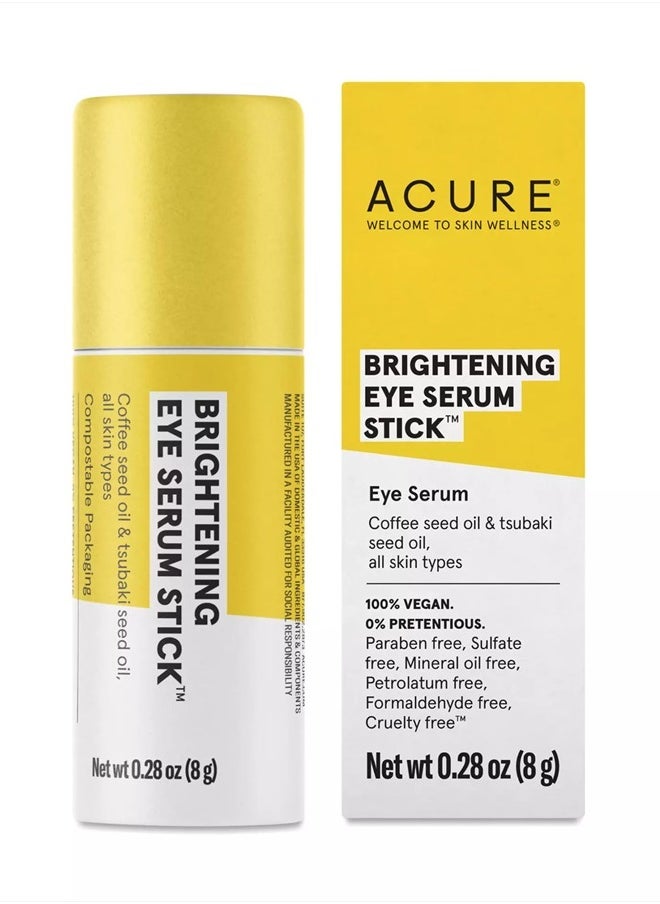 Brightening Eye Serum Stick, Eye Serum, Coffee Seed Oil & Tsubaki Seed Oil, For All Skin Types, 0.28 oz