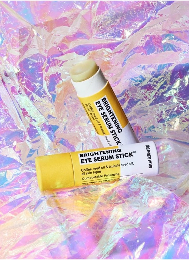 Brightening Eye Serum Stick, Eye Serum, Coffee Seed Oil & Tsubaki Seed Oil, For All Skin Types, 0.28 oz