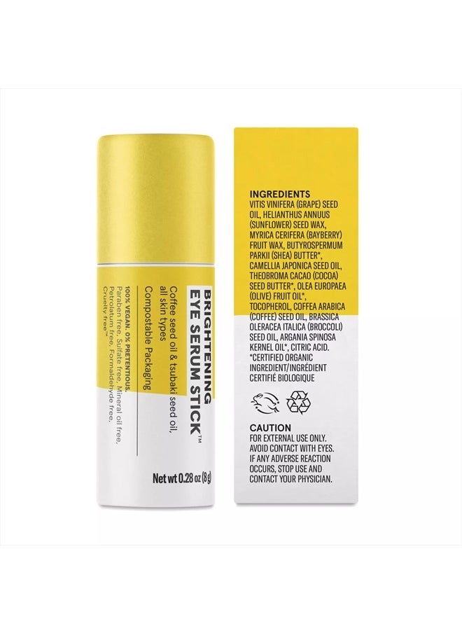 Brightening Eye Serum Stick, Eye Serum, Coffee Seed Oil & Tsubaki Seed Oil, For All Skin Types, 0.28 oz