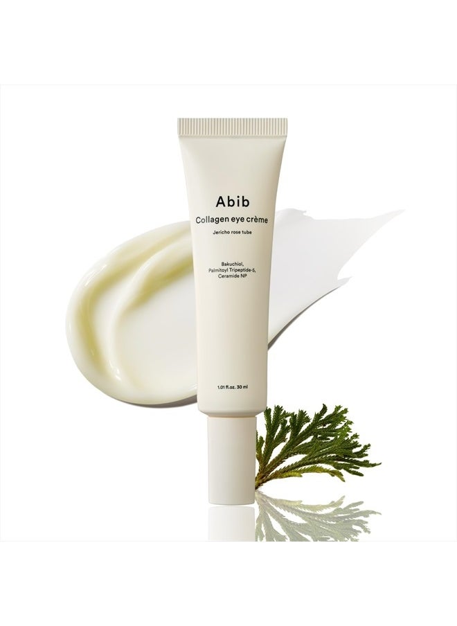 Collagen Eye Crème Jericho Rose Tube for Dark Circles and Puffiness, Under Eye Fine Lines