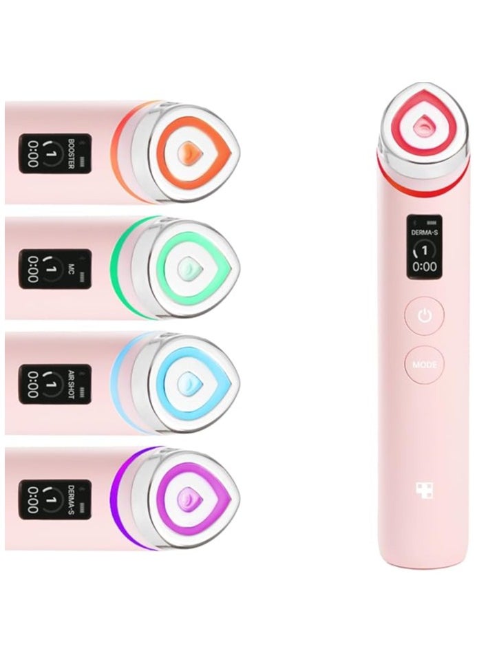 medicube Age-R Booster Pro Pink | 6-in-1 Real Glass Glow Beauty Massager | Looking Glass Skin | Korean Skin Care