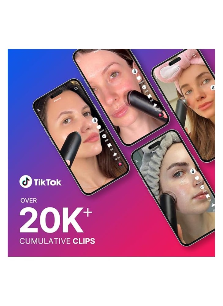 medicube Age-R Booster Pro Pink | 6-in-1 Real Glass Glow Beauty Massager | Looking Glass Skin | Korean Skin Care