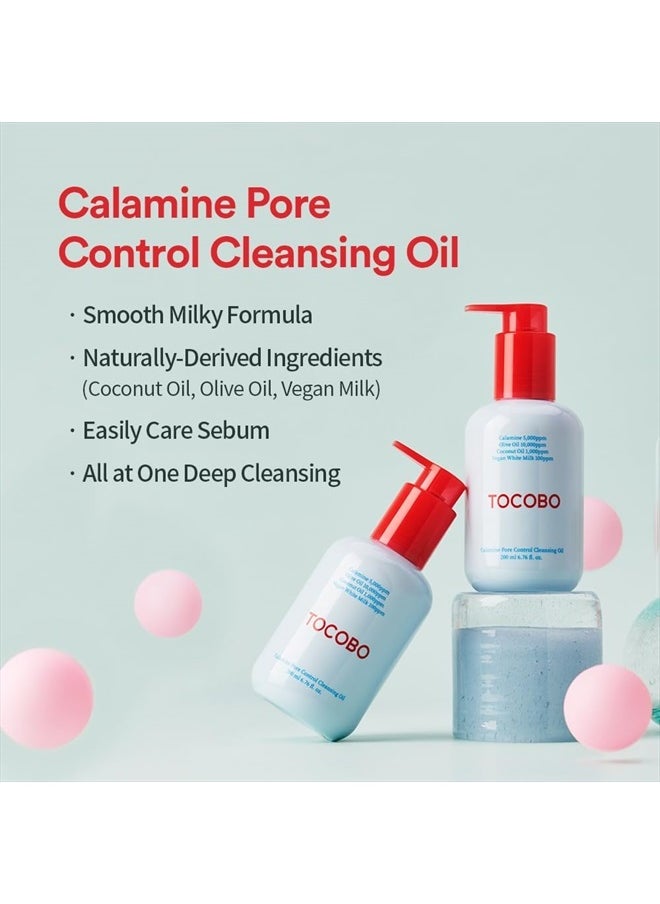 Calamine Pore Control Cleansing Oil 200ml / 6.76 fl oz | Blackheads, Make-up Cleansing, Pore Care, Deep Cleansing, mothers day