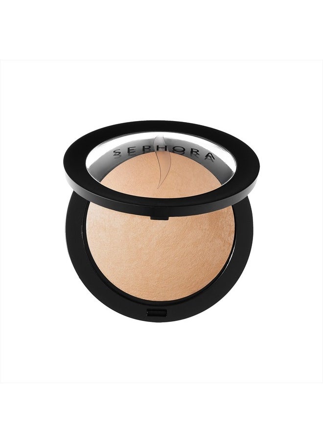 Sephora Collection Microsmooth Baked Foundation Face Powder Color 30 Medium Sand