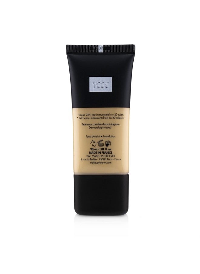 MAKE UP FOR EVER Matte Velvet Skin Full Coverage Foundation Y225 - MARBLE 1.01 oz/ 30 mL