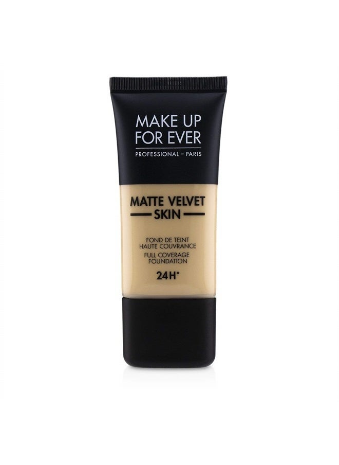 MAKE UP FOR EVER Matte Velvet Skin Full Coverage Foundation Y225 - MARBLE 1.01 oz/ 30 mL