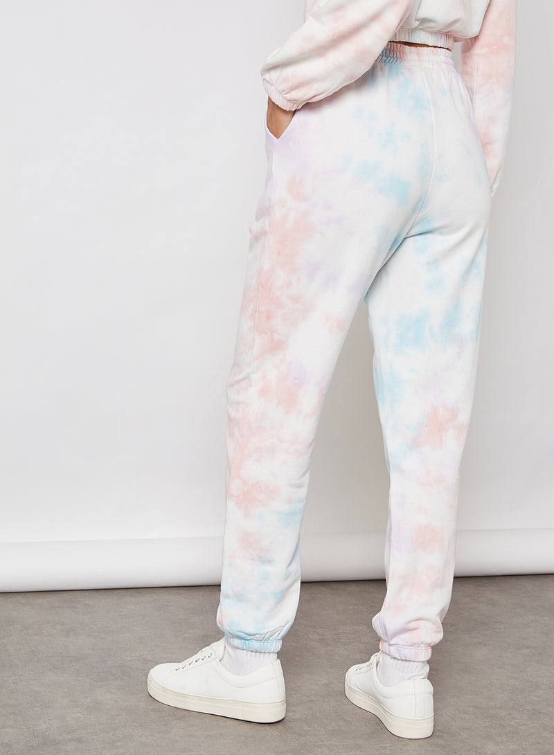Tie-Dye Joggers Orchid Bloom