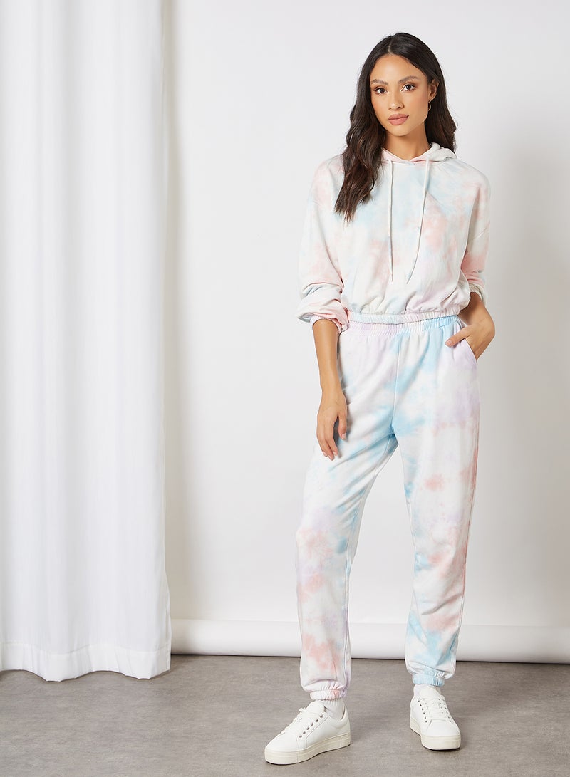 Tie-Dye Joggers Orchid Bloom