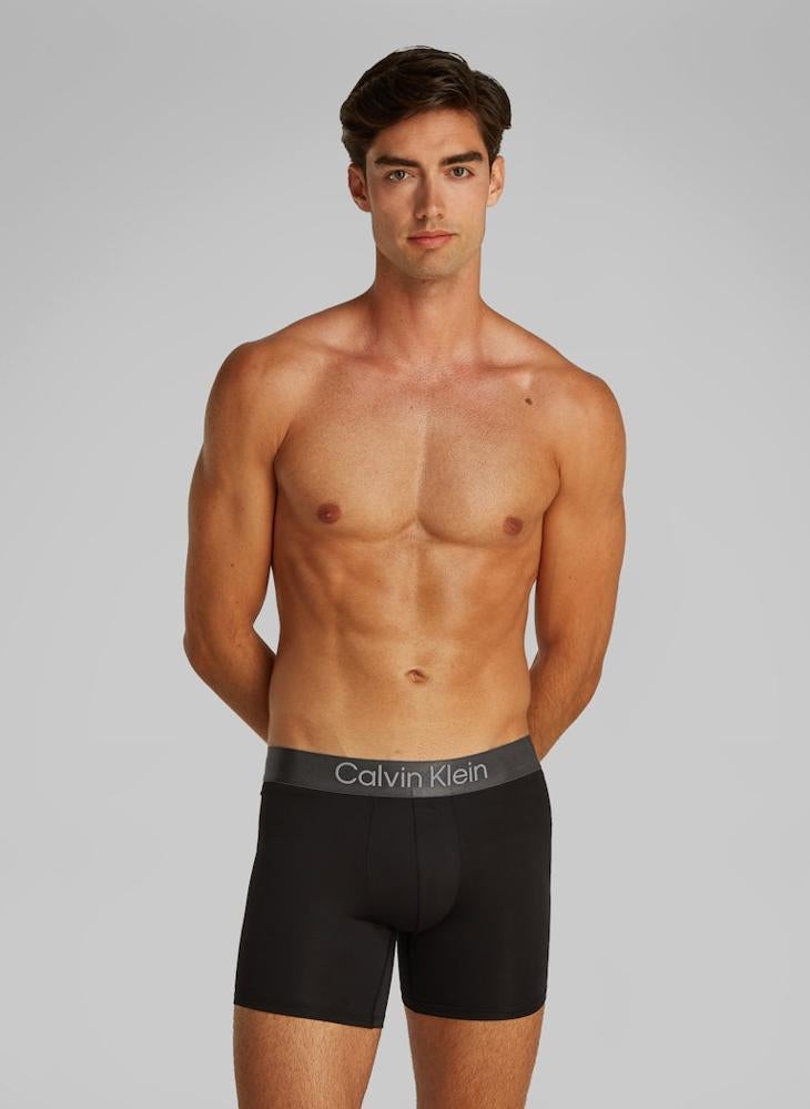 Brushed Micro Stripe Boxer Brief - 3 Pack