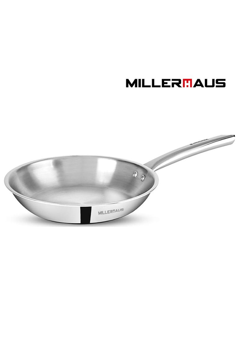 Millerhaus Tri-Ply Frypan 26cm Stainless Steel