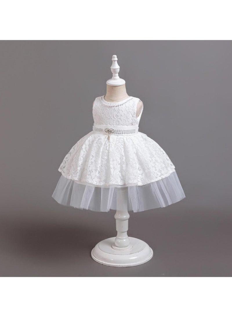 Children's Party Dresses Age 1-6 Summer Girls Dacron Skirt