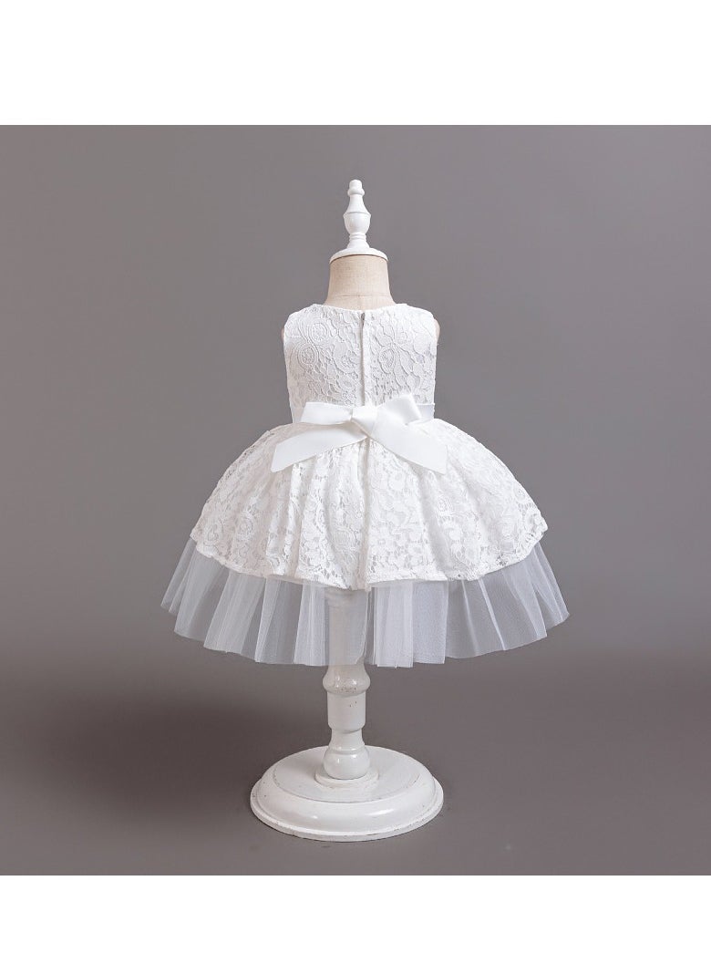 Children's Party Dresses Age 1-6 Summer Girls Dacron Skirt