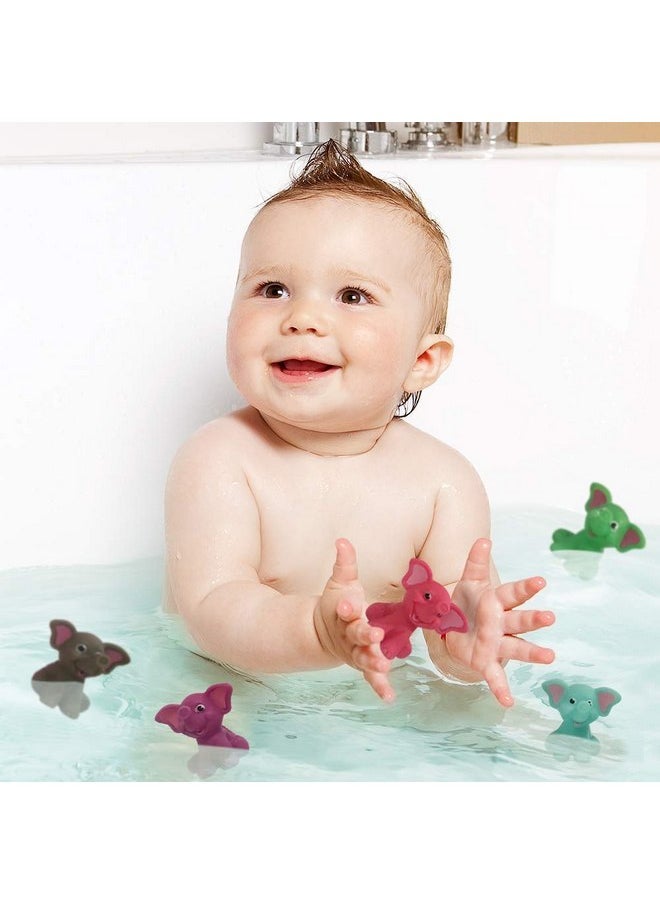 ArtCreativity Rubber Water Squirting Elephants, Pack of 12, Bathtub and Pool Toys for Kids, Safe and Durable Water Squirters, Birthday Party Favors, Goodie Bag Fillers