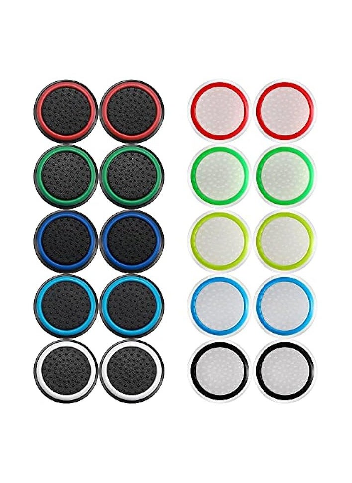 20Pieces Analog Stick Joystick Controller Performance Thumb Grips Controller Joystick Grips