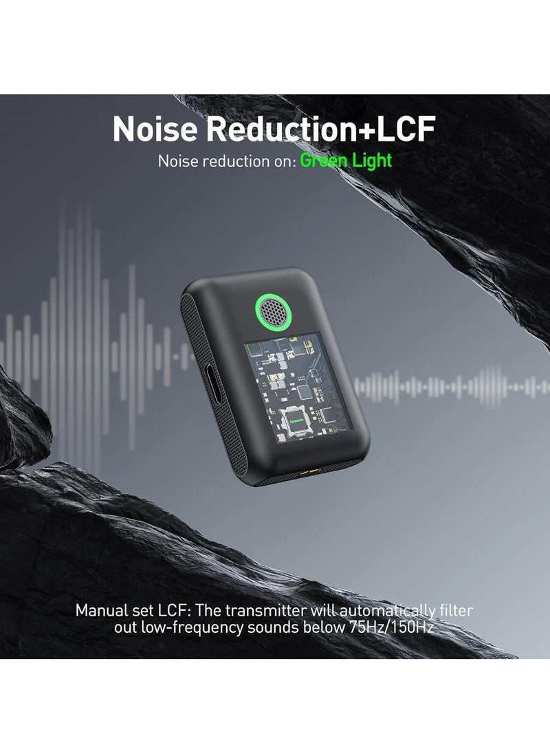 saramonic BLINK500B2+ Wireless Lavalier Microphone for iPhone Android Type-C Smartphone Camera