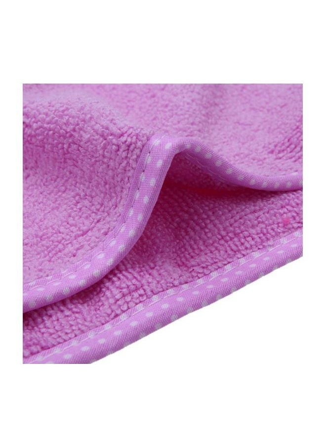 Fabric Bath Wearable Towel Purple 28x5x20cm