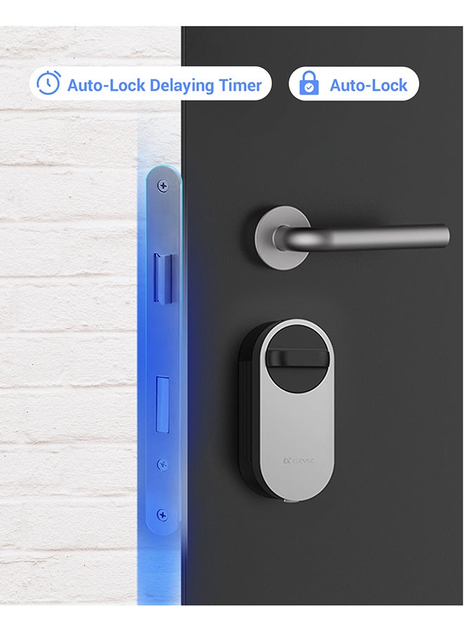 DL01S Smart Lock with Keyless Unlocking, DIY Installation, Lock Status Check, Auto-Lock, Privacy Mode Equipped with Multi-functional Keypad & A3 Home Gateway