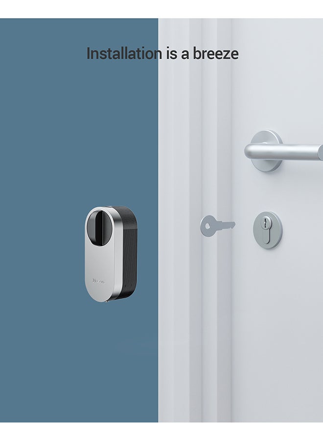 DL01S Smart Lock with Keyless Unlocking, DIY Installation, Lock Status Check, Auto-Lock, Privacy Mode Equipped with Multi-functional Keypad & A3 Home Gateway