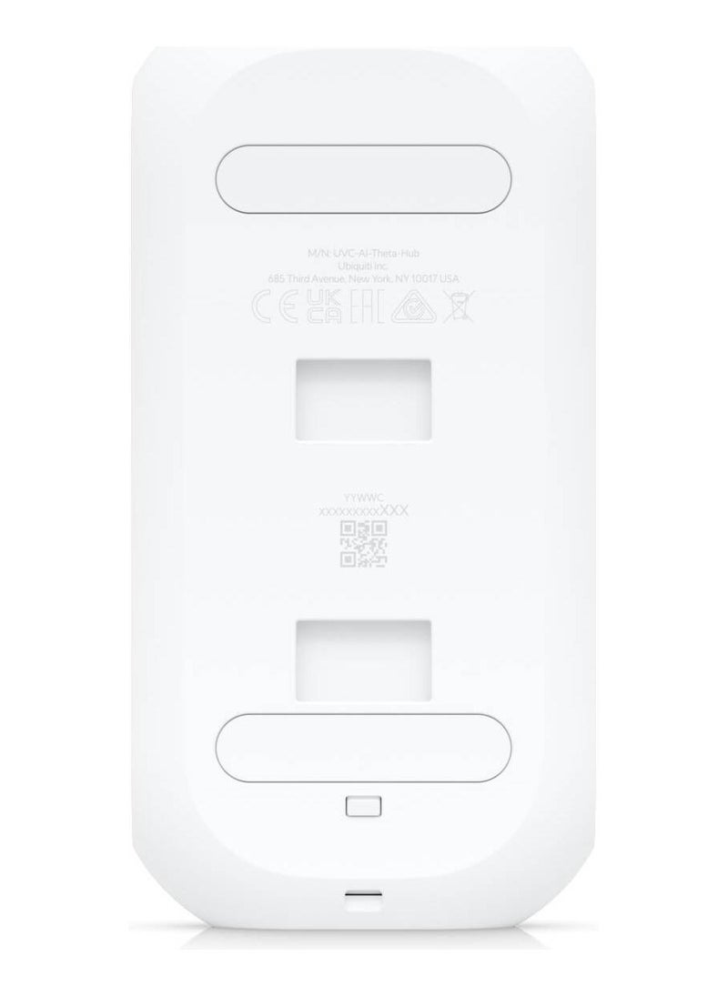 AI Theta Pro Security Camera, 360° AI Theta System, 4K (8MP) Resolution, Advanced AI ( Detected People, Read License Plates), Quad-core Arm Cortex-A53 Based Chip, White | UVC-AI-Theta-Pro