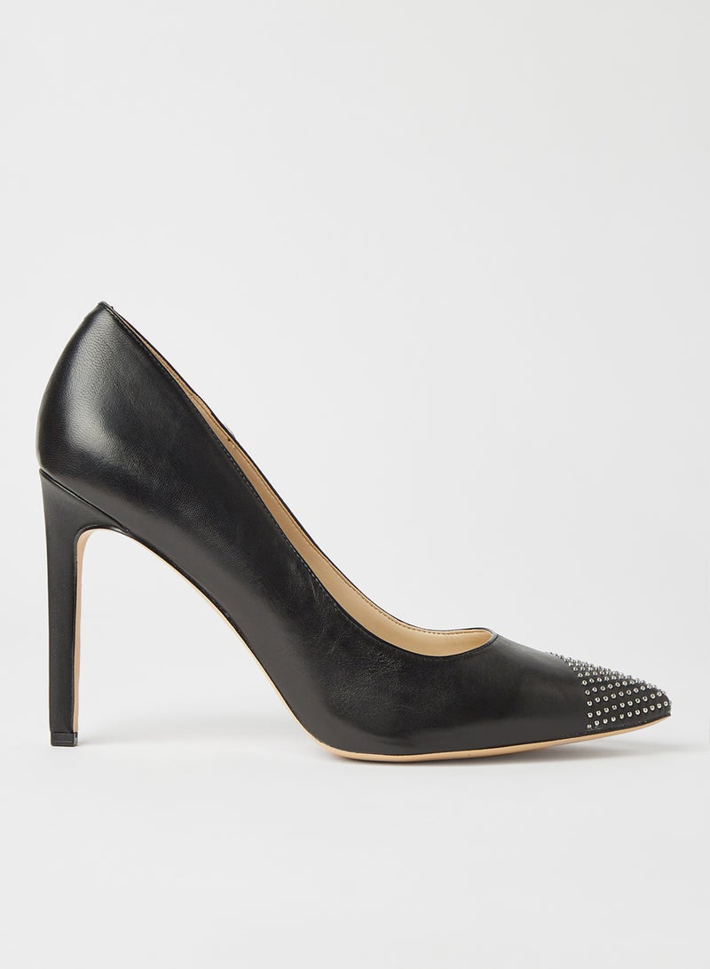 Pointed High Heel Pumps Black